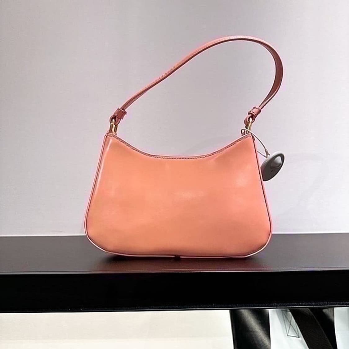 (정품/새상품) 3.1 필립 림 여성 연핑크 카프스킨 바게트백 숄더백 상품이미지3