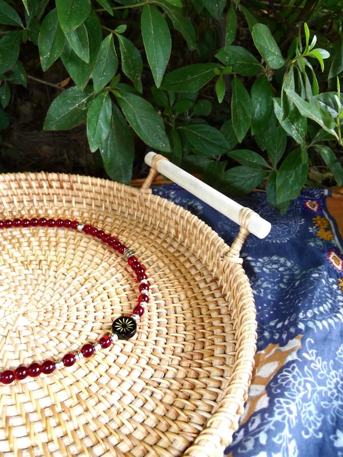 Red Black 보헤미안 목걸이 상품이미지2