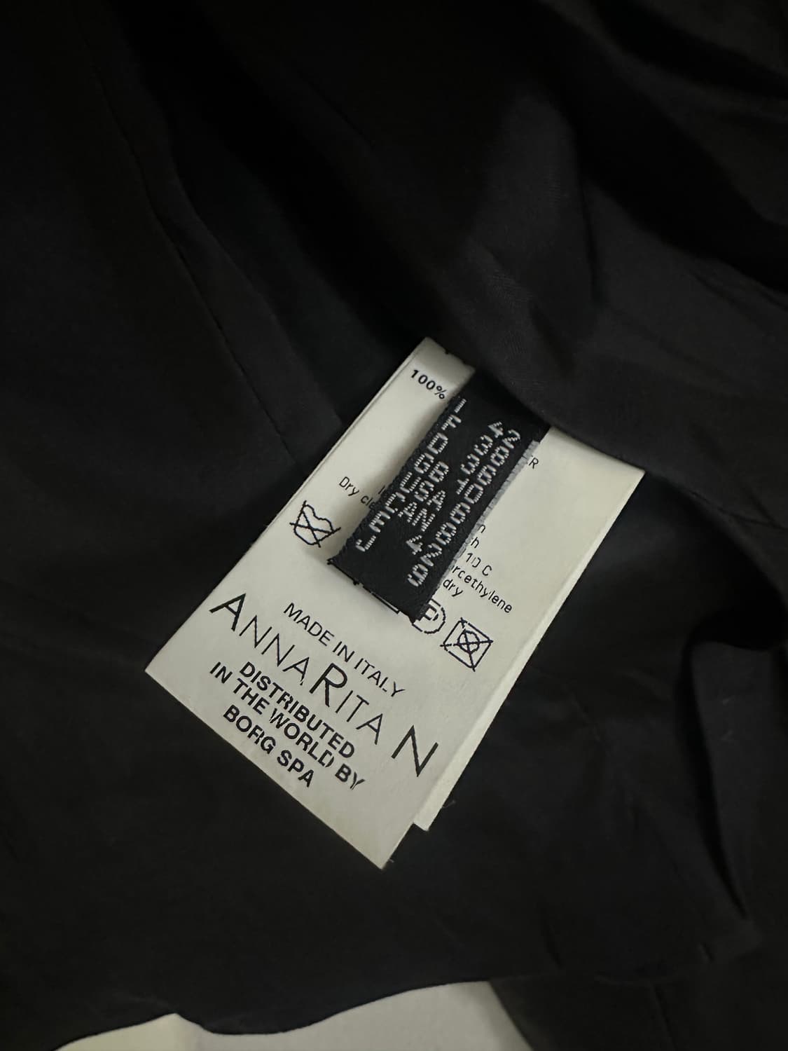 AnnairaN 2000s 불렛 스터드 램스킨 레더 자켓 상품이미지8