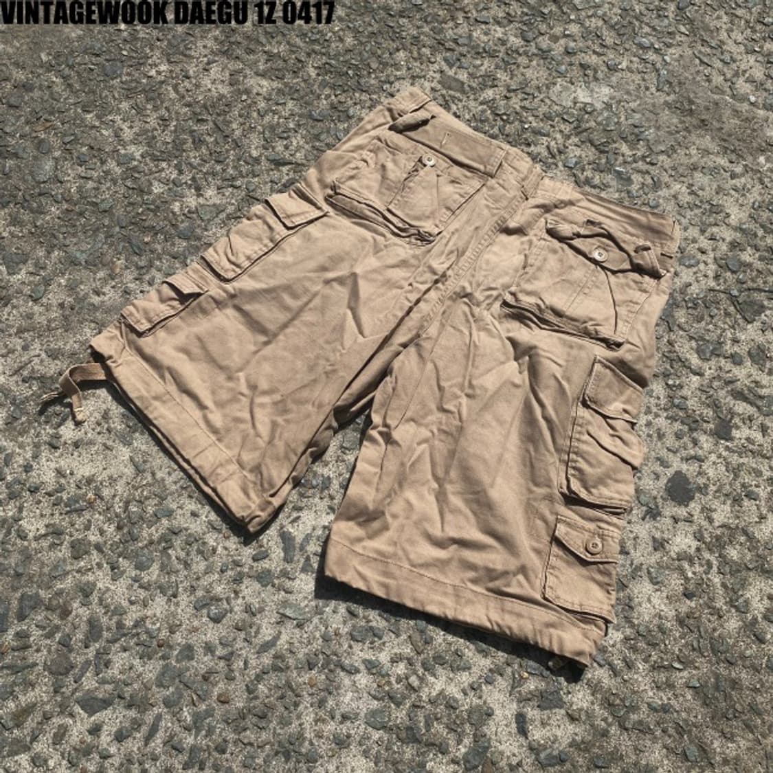 vtg 탄창 카고반바지 상품이미지2