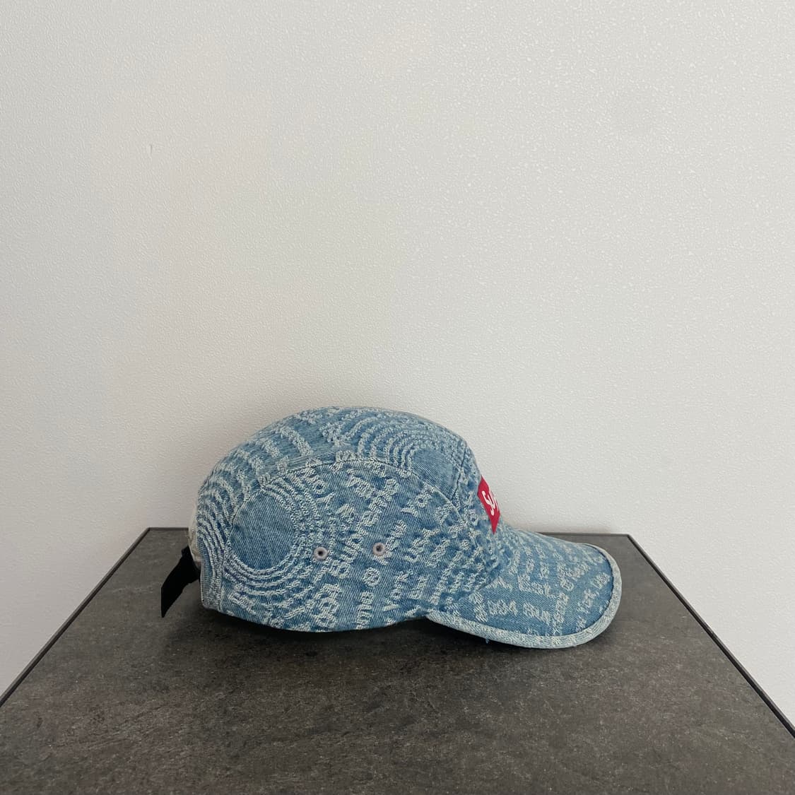 (OS) 슈프림 박스로고 캠프캡 모자 데님 상품이미지3