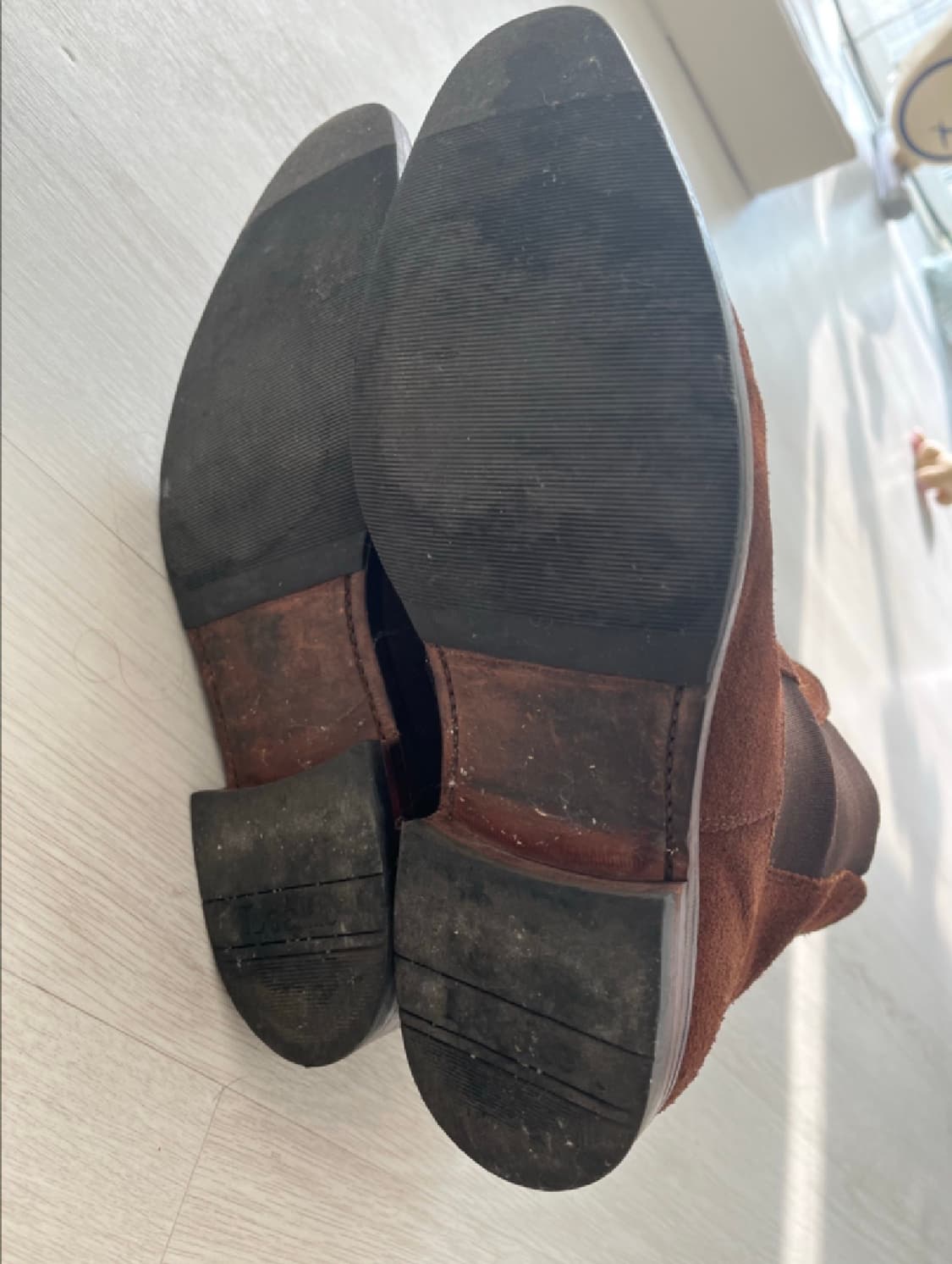 로크 / 스웨이드 첼시 부츠 / 브라운 / 사이즈 7.5 상품이미지3