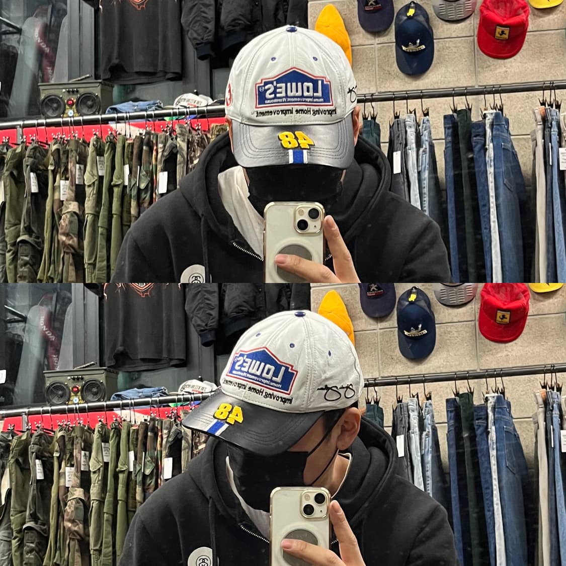 나스카 가죽 레이싱 볼캡 (OS) 상품이미지7