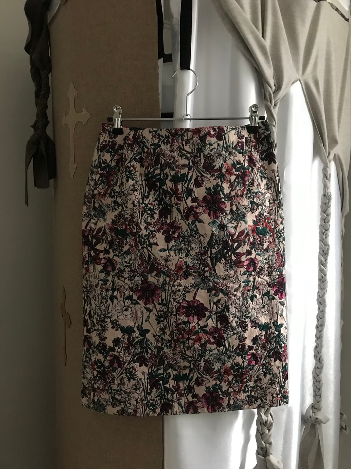 vintage pattern skirt 상품이미지5