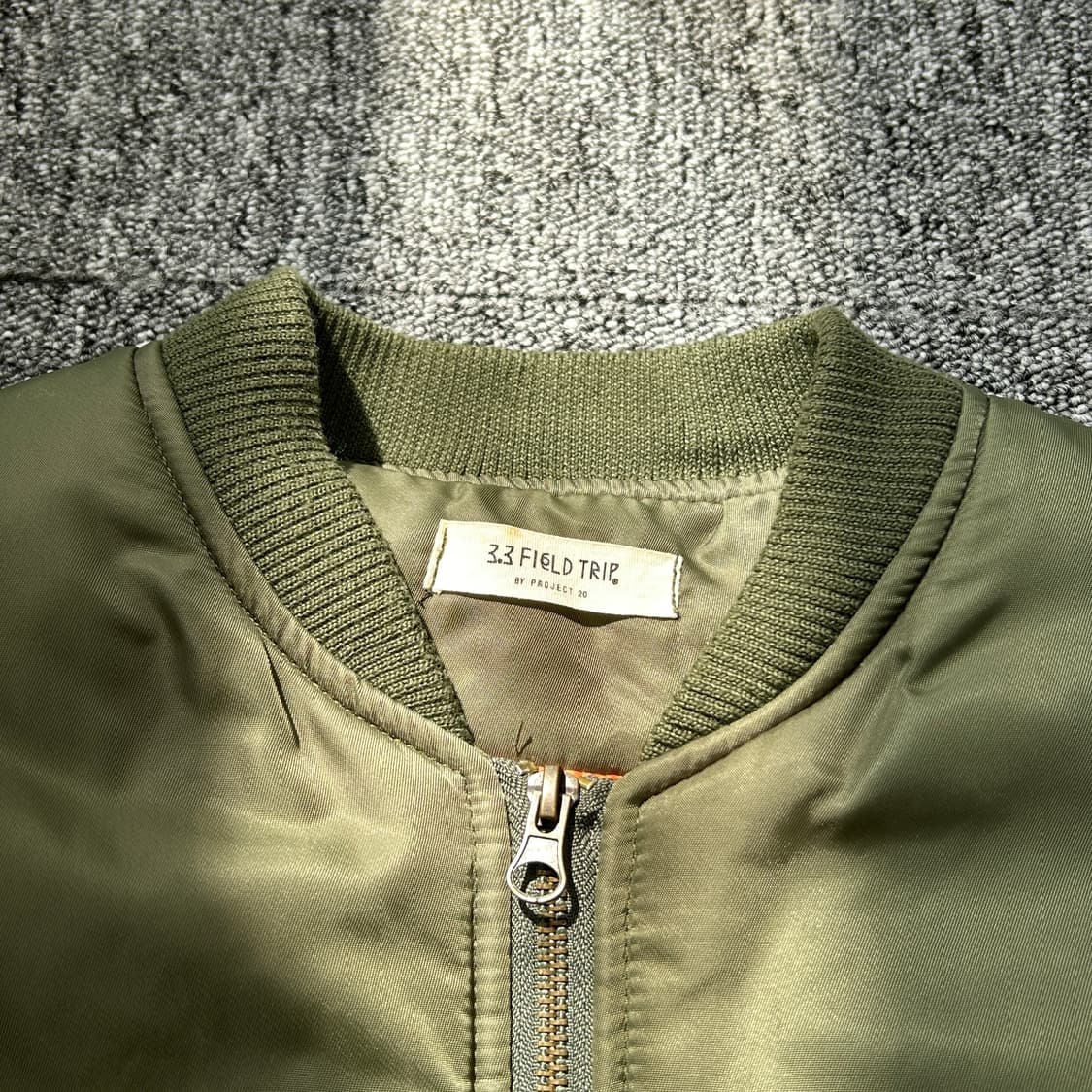 3.3 필드 트립 빈티지 항공 점퍼 상품이미지5