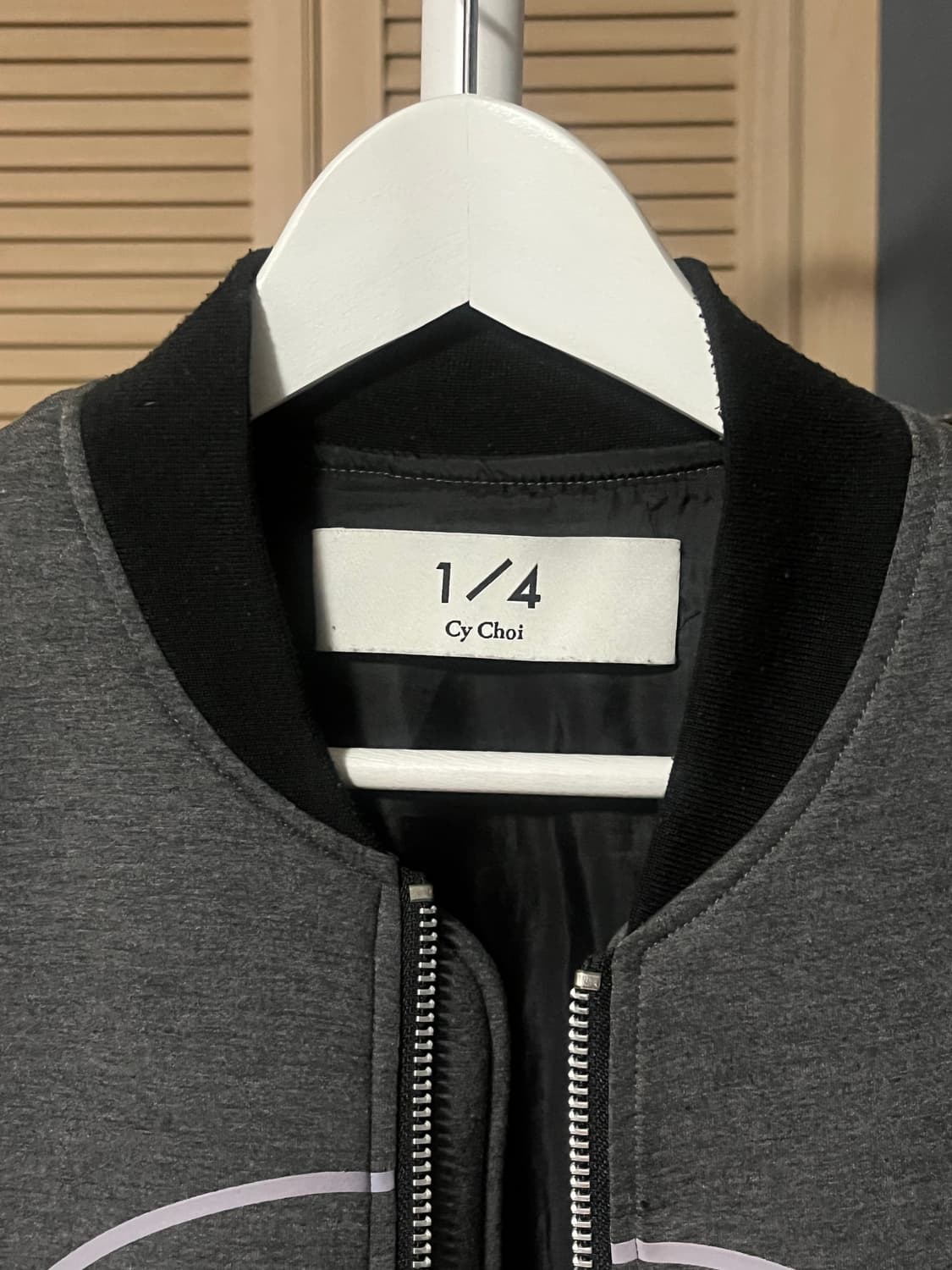 cy choi  최철용디자이너 네오프렌 봄버자켓 95사이즈 상품이미지7