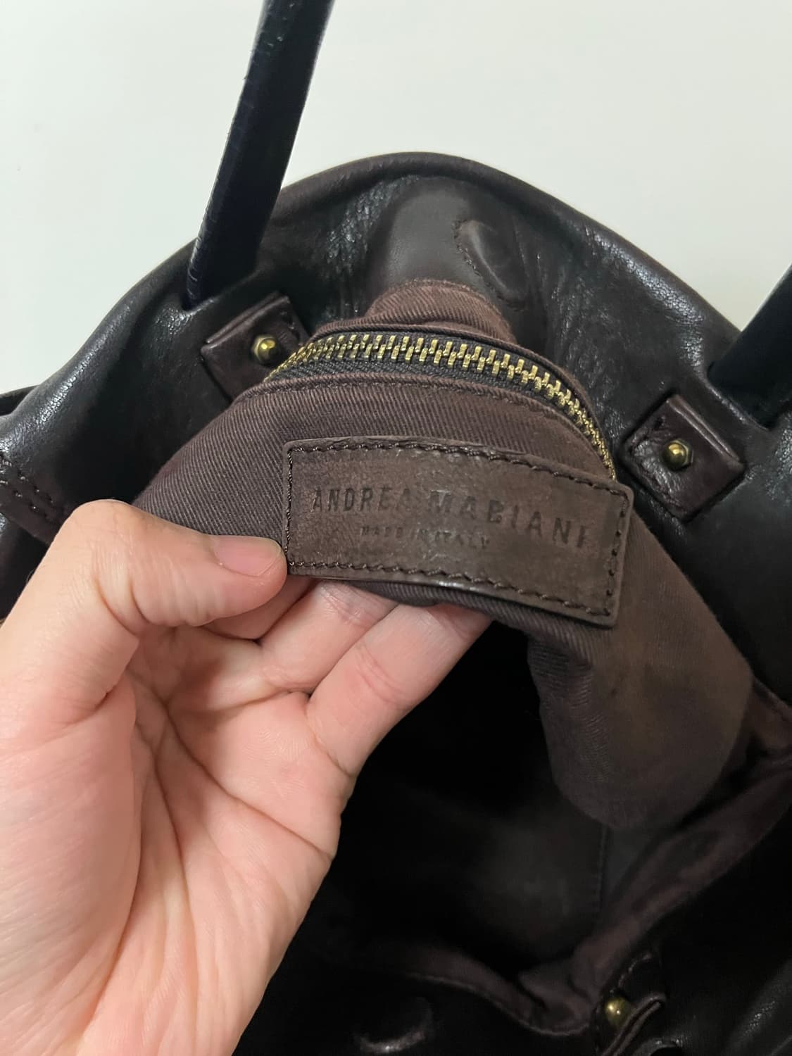 Andrea mabiani rinkled lambskin bag 상품이미지9