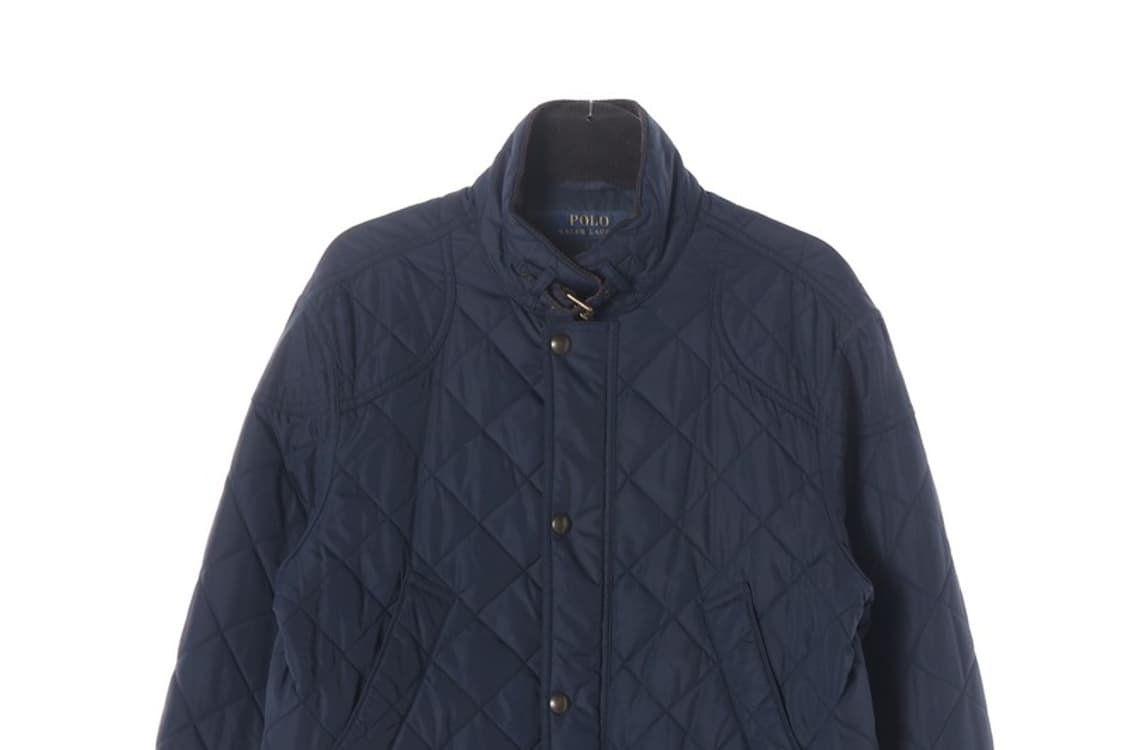 폴로 랄프로렌 코듀로이 배색 퀼팅 자켓 M 상품이미지3
