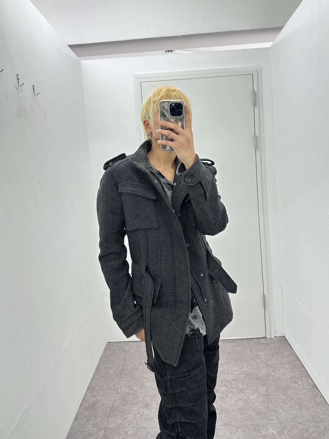 Vino wool herringbone jacket 상품이미지3