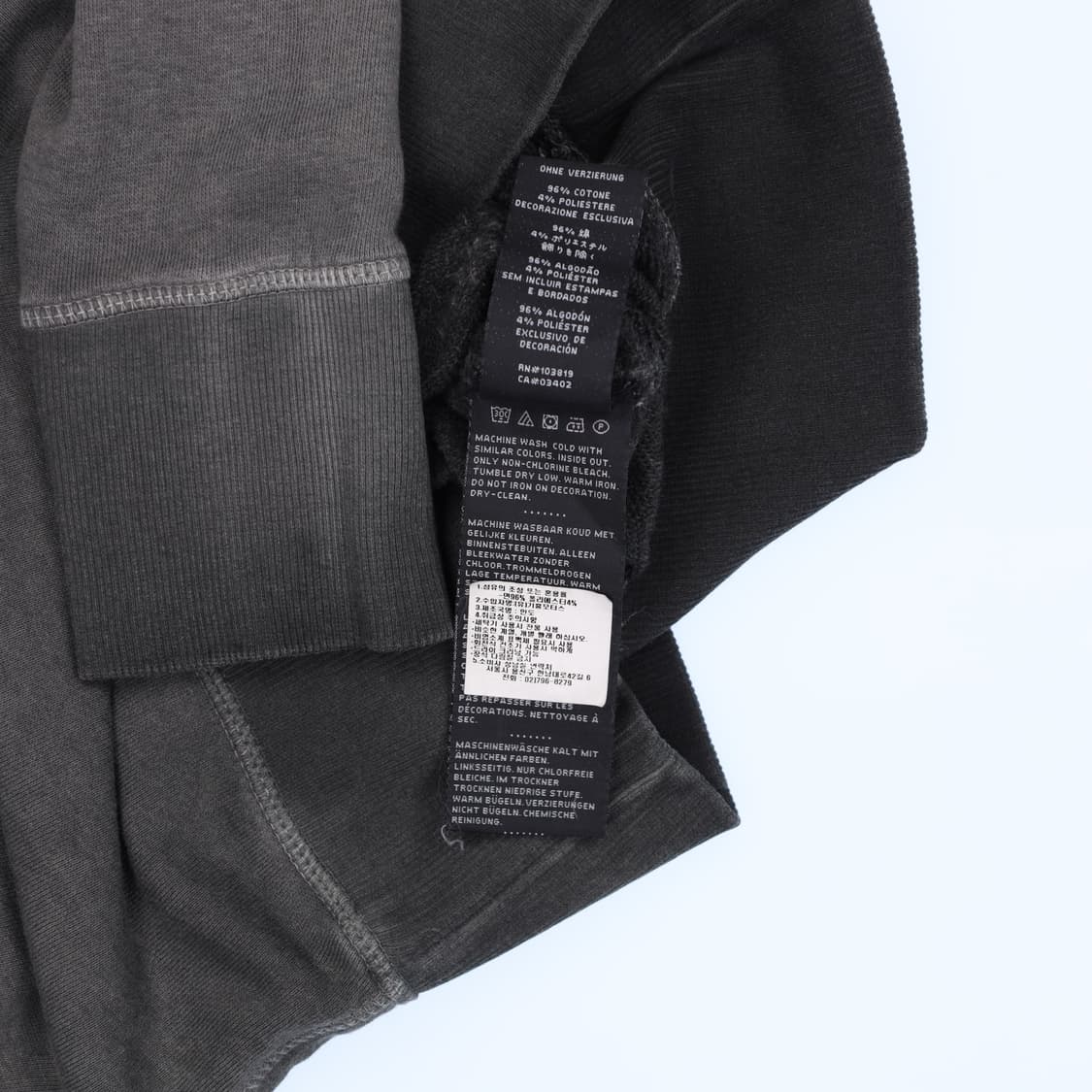 [M정도] 할리데이비슨 남성 크루넥 빈티지 긴팔 맨투맨 티셔츠 N6948 상품이미지7