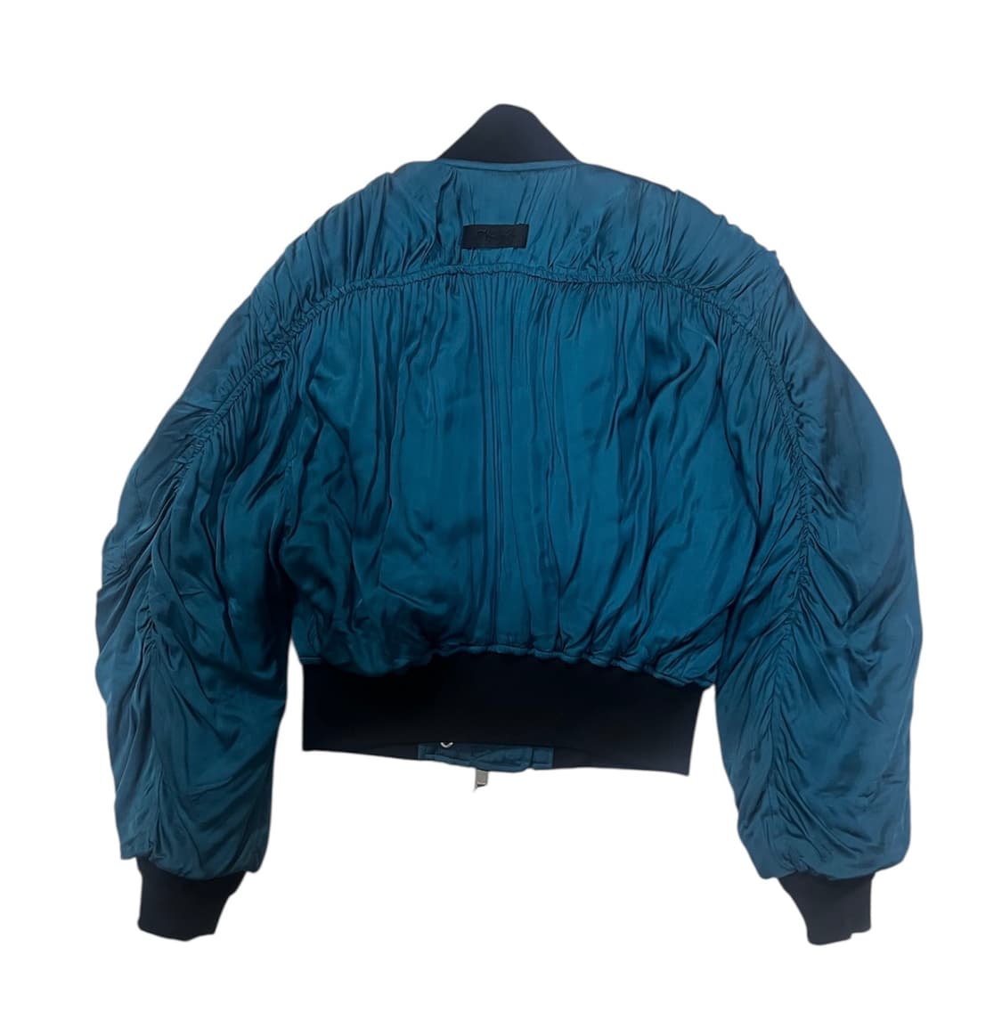 디젤 새틴블루 셔링 봄버자켓 항공점퍼 상품이미지2