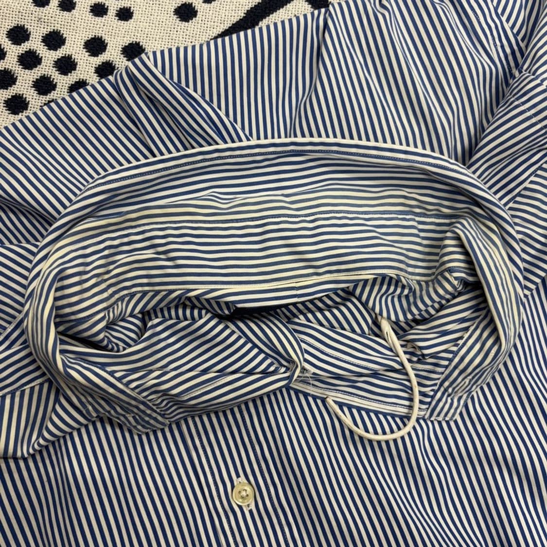 폴로 랄프로렌 커스텀핏 스트라이프 반팔 셔츠 L P00084 상품이미지5