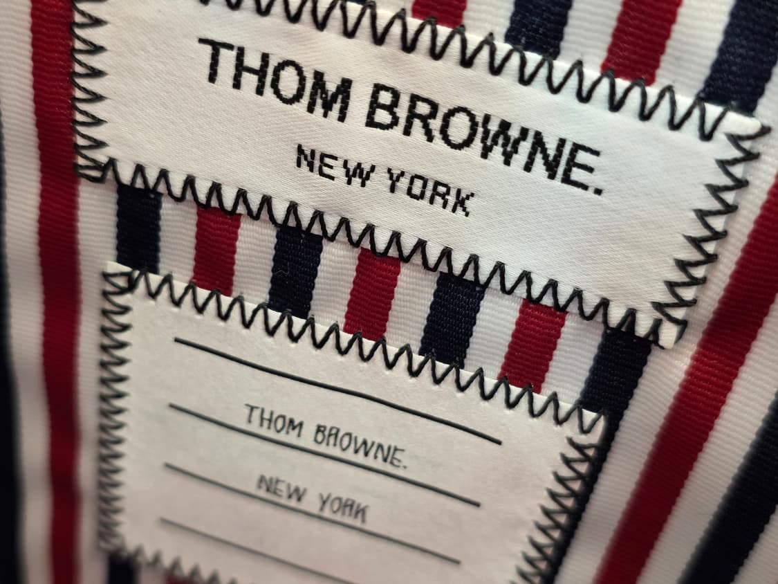 톰브라운Thom Browne 페블 그레인 레더 클러치 상품이미지3