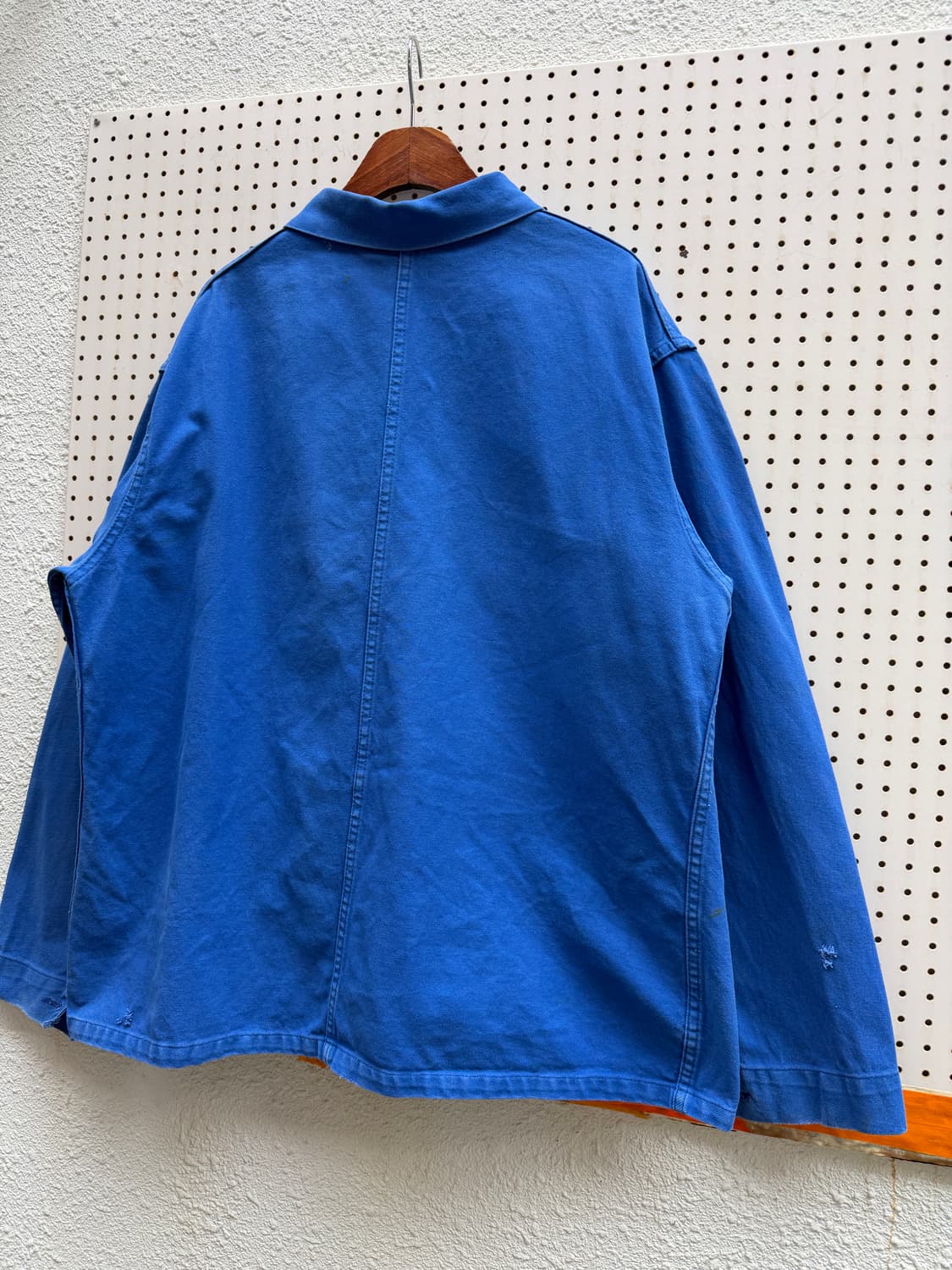 OLD MODEL WASHED BLUE 올드모델 빈티지프렌치워크자켓 상품이미지7