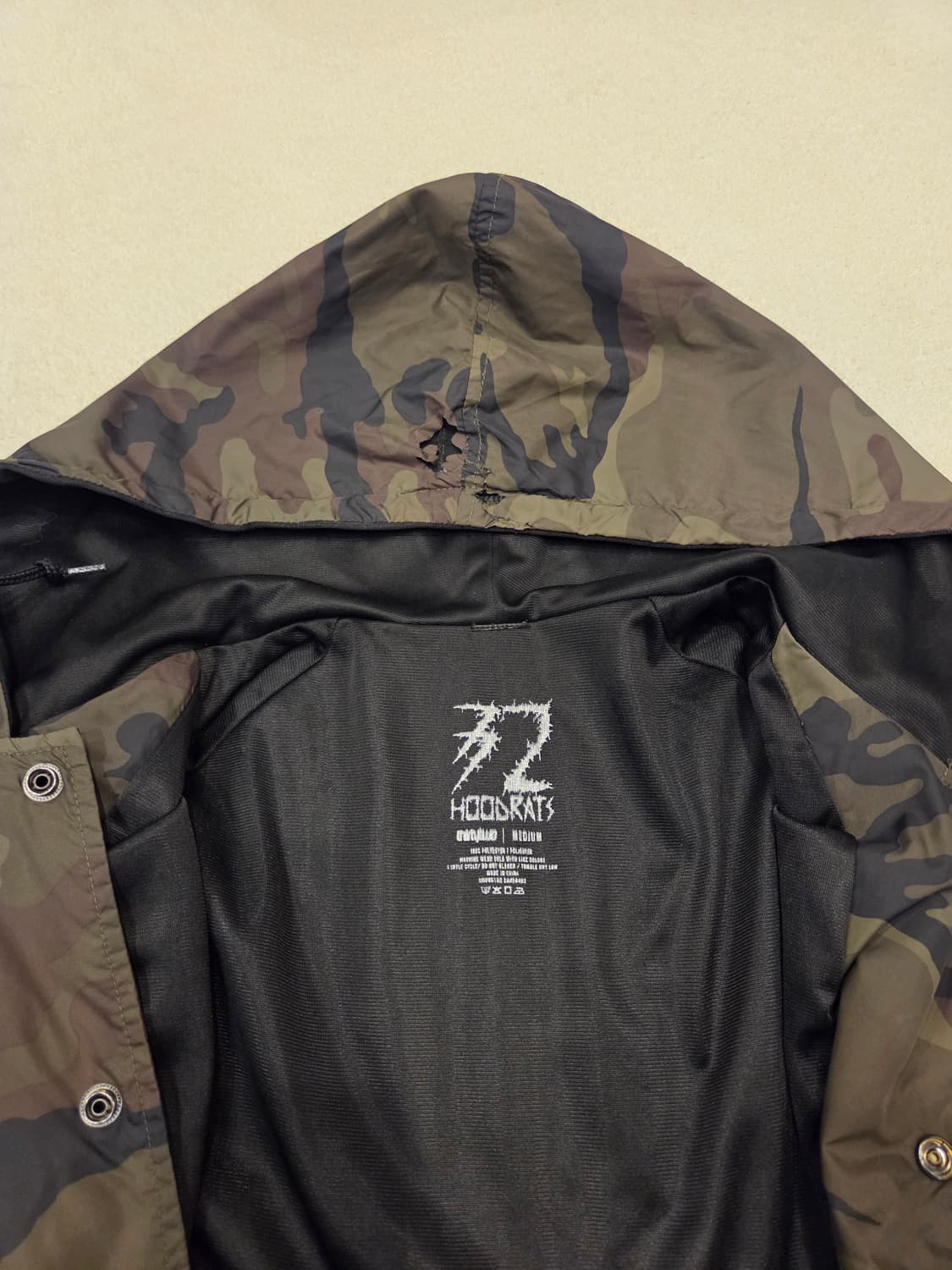 32(ThirtyTwo) 후드랫 라인 코치 자켓 상품이미지3