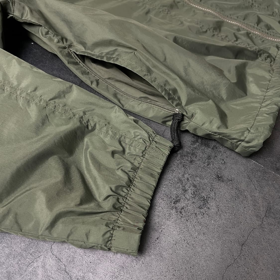 NIKE 1990s 나이키 빈티지 카키 윈드브레이커 A00387 상품이미지5