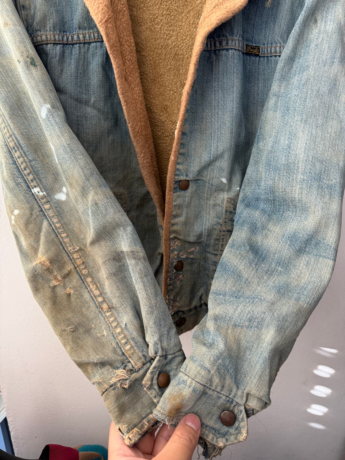 USA🇺🇸 70년대 Wrangler 쉐르파 데님자켓 상품이미지7