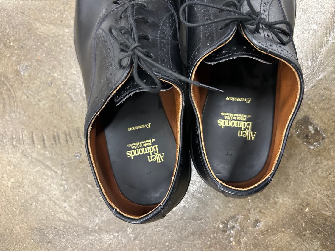 미국 앨런애드몬즈(Allen Edmonds) 가죽 블랙 구두 상품이미지4