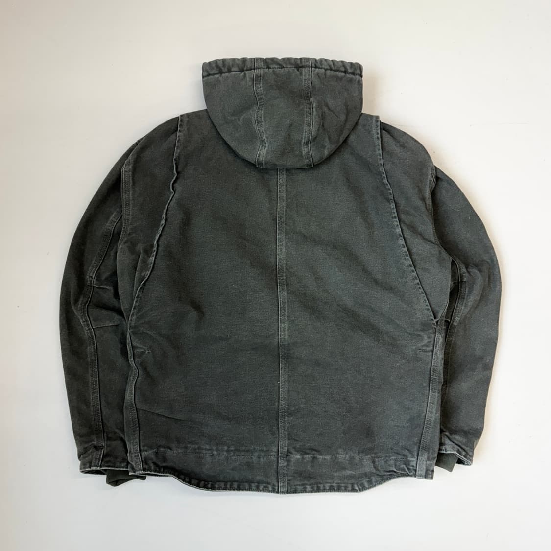 칼하트 OG 모스그린 J141 mos 덕액티브 후드 워크자켓 상품이미지3