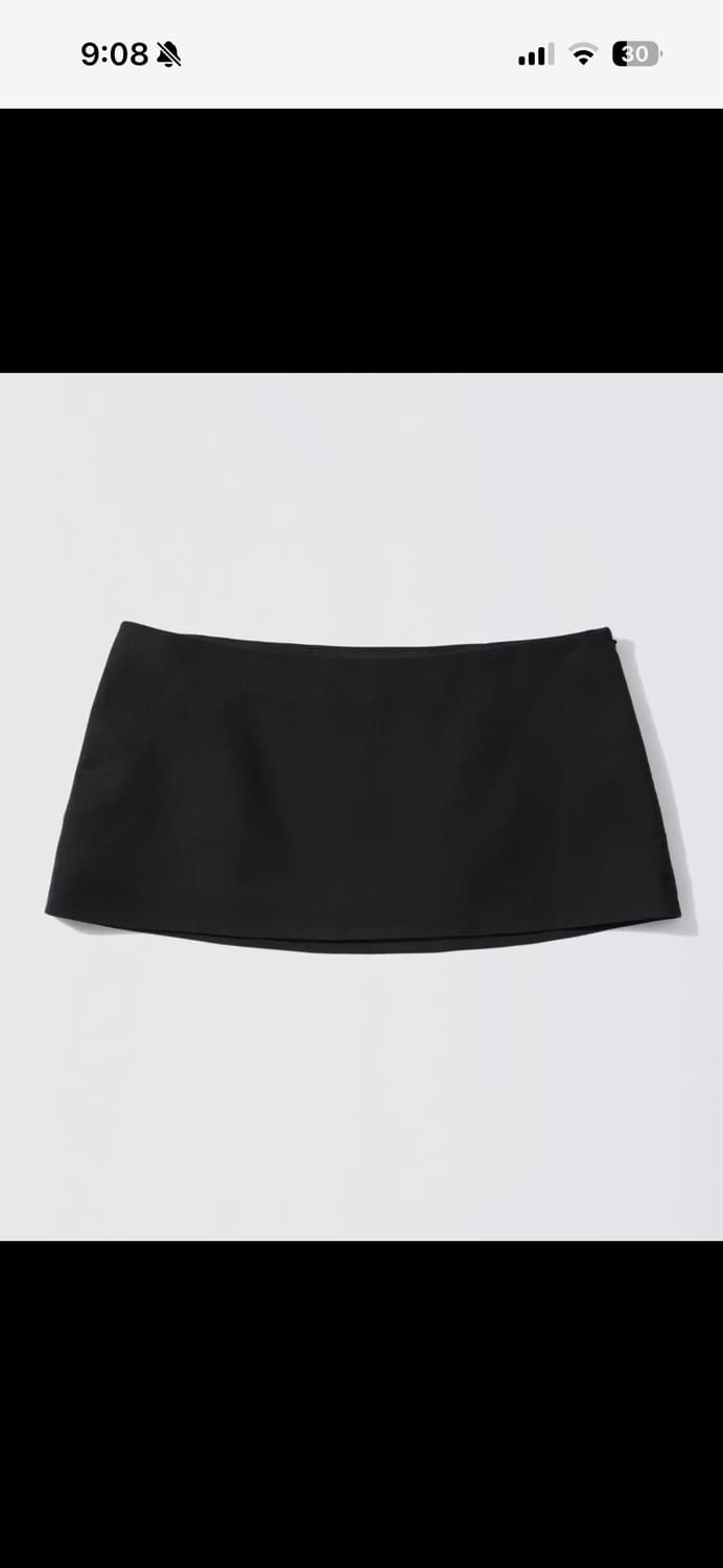 스컬프터 Good Girl Micro Skirt Black 상품이미지1