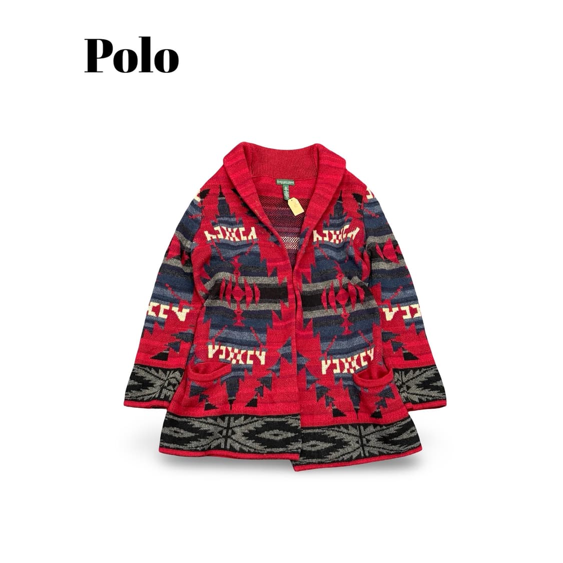 (95)폴로네이티비숄가운가디건 상품이미지1