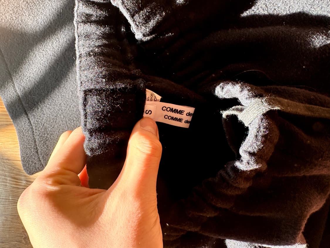 꼼데가르송 울 팬츠 S 상품이미지4