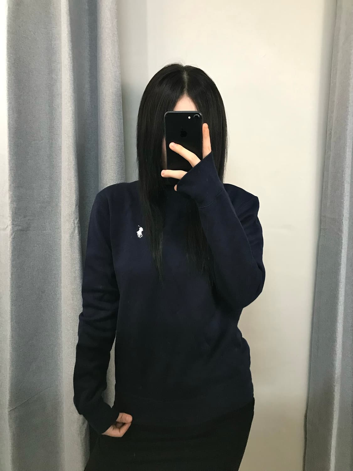 [정품]폴로 랄프 로렌 맨투맨 네이비 XS 상품이미지1