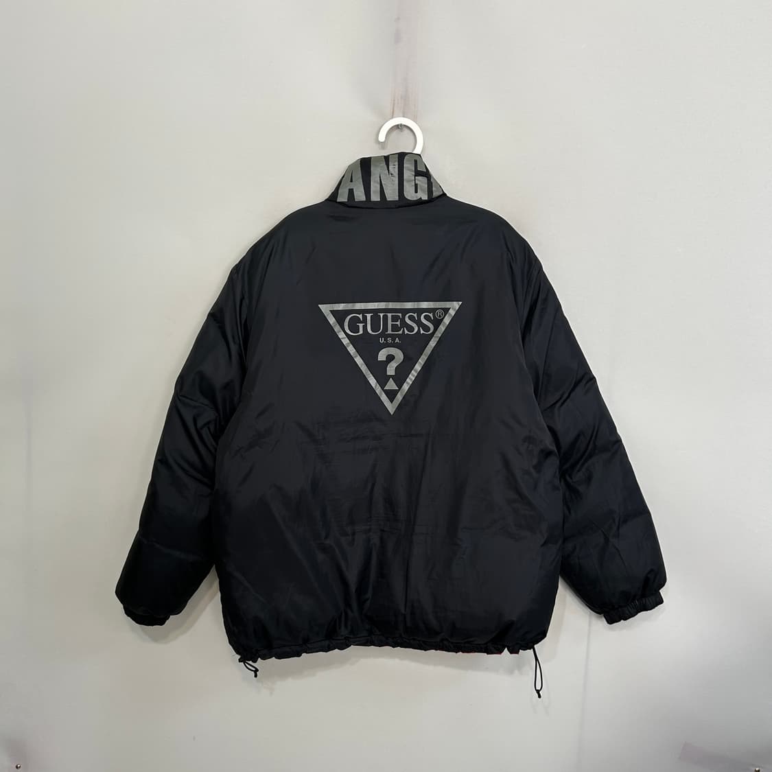 게스 남성 덕다운 패딩 100 한겨울 상품이미지2