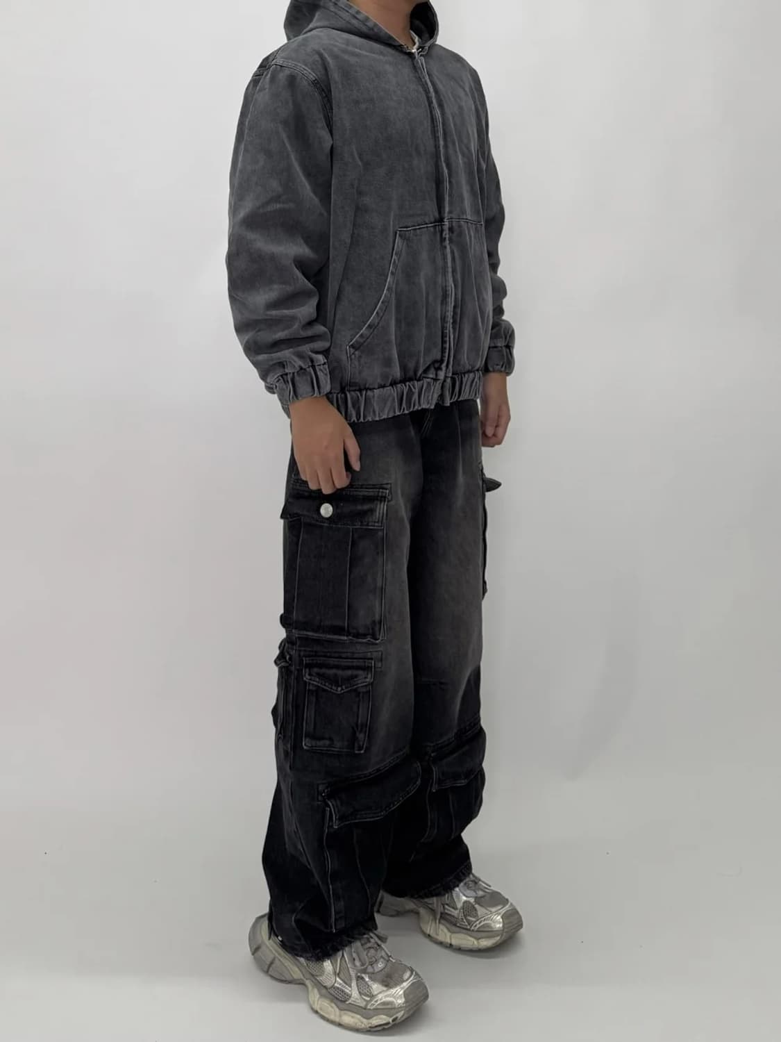 데님후드자켓 상품이미지4