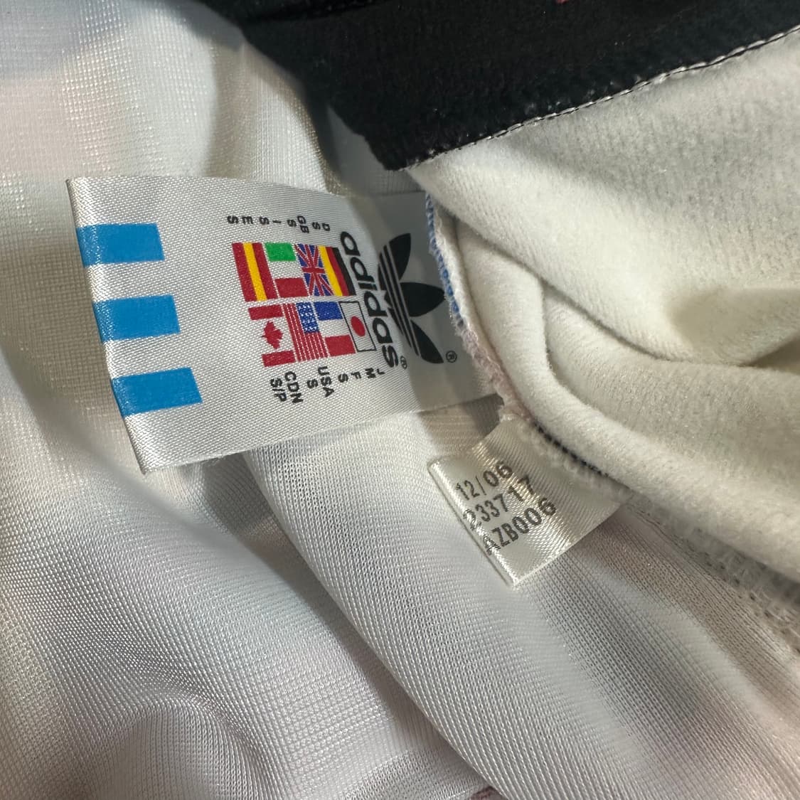 ✨ (바배) 아디다스 빈티지 시카고 오버핏 블랙 트랙탑 져지 상품이미지4