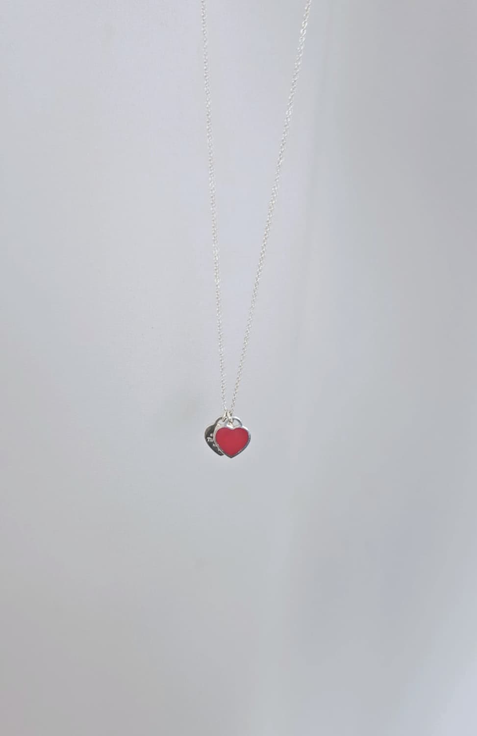 티파니앤코 리턴투 더블하트 미니 레드 목걸이[정품/영수증포함풀구성] 상품이미지5