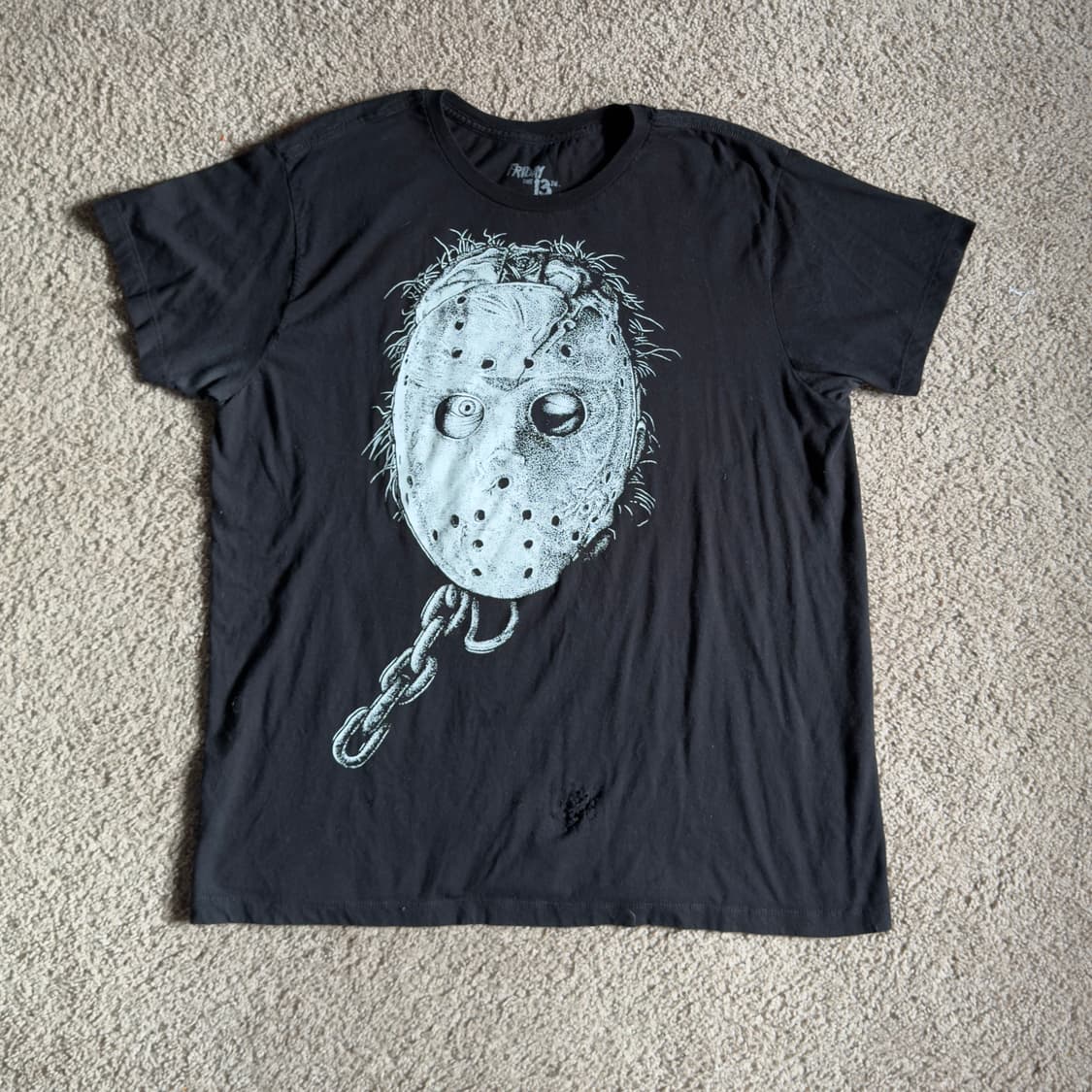 빈티지 13일의 금요일 제이슨 공포영화 티셔츠 상품이미지1