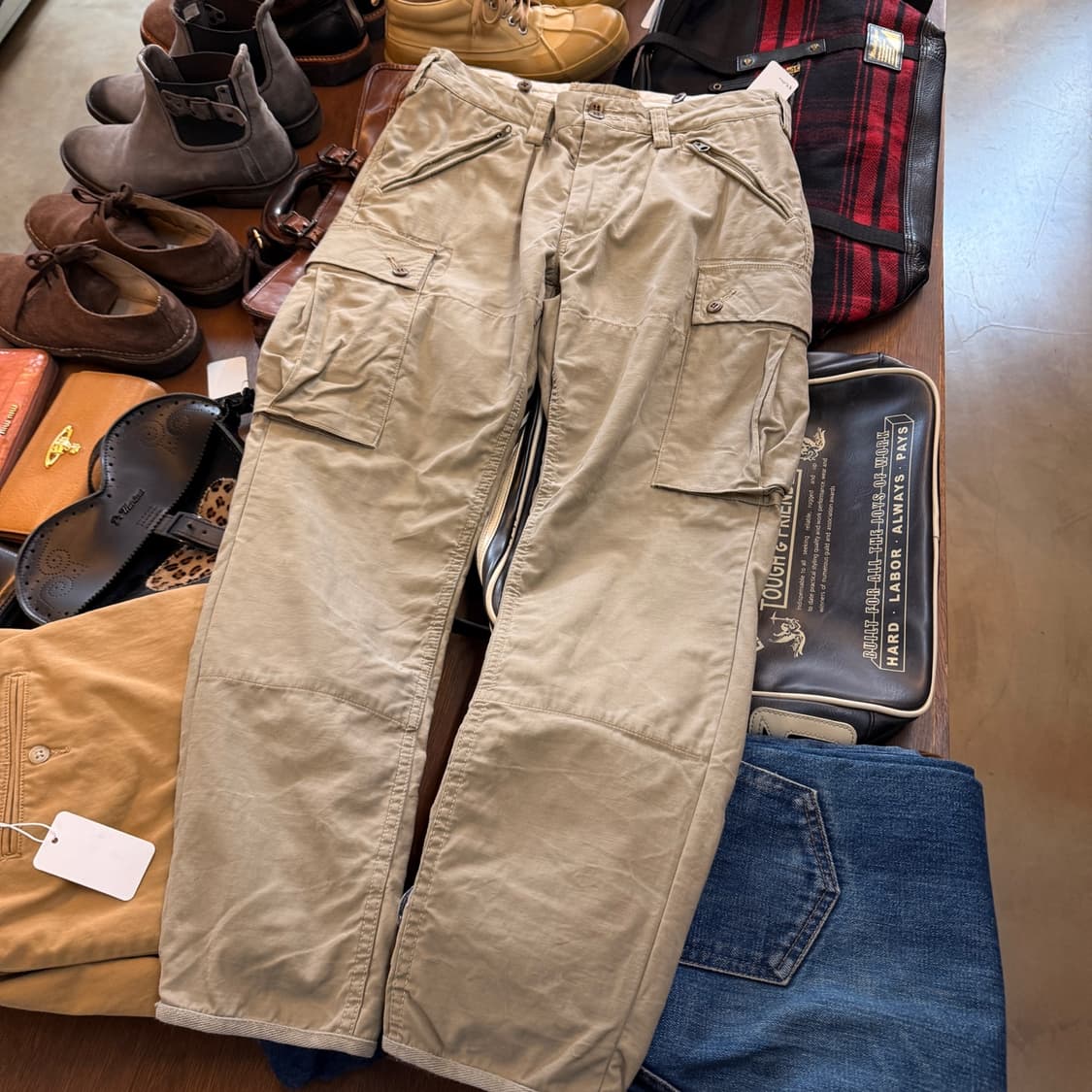 폴로 랄프로렌 밀리터리 베이스 카고 팬츠 슬림핏 상품이미지1