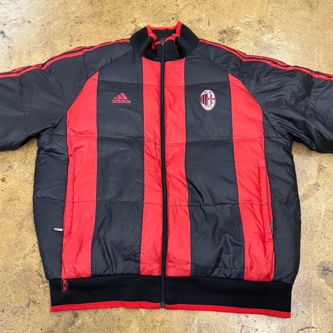 [정품/100] 아디다스 AC밀란 덕다운 필드 패딩 b16 상품이미지3