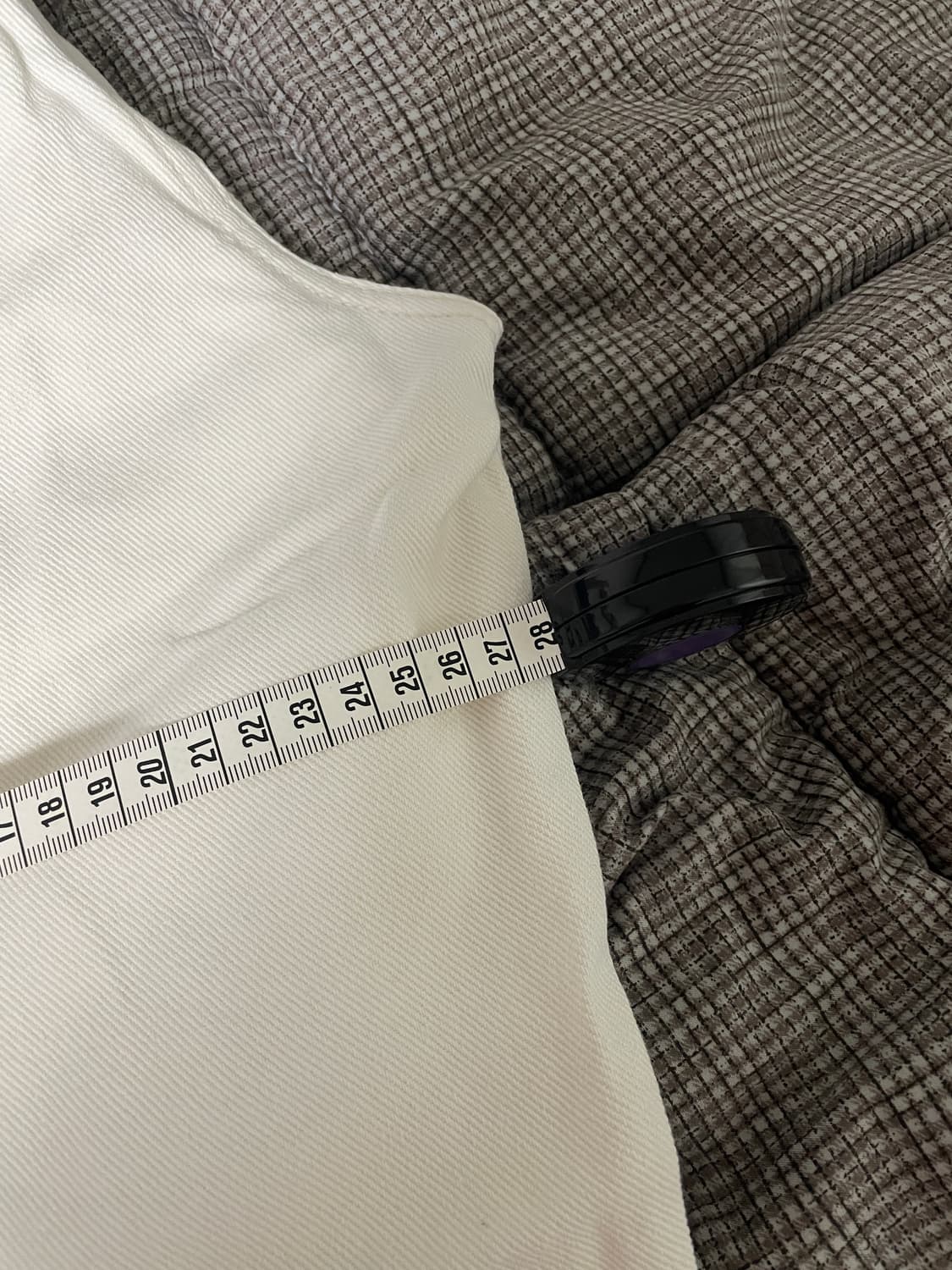 PLAC 플랙 화이트 데님 팬츠 29 새상품 상품이미지8