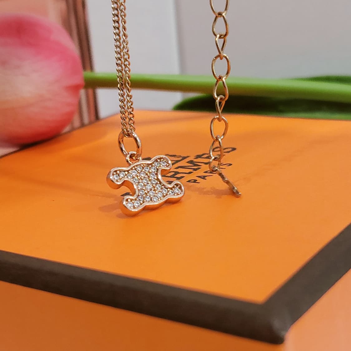 셀린느 미니펜던트 목걸이 업사이클링 상품이미지2