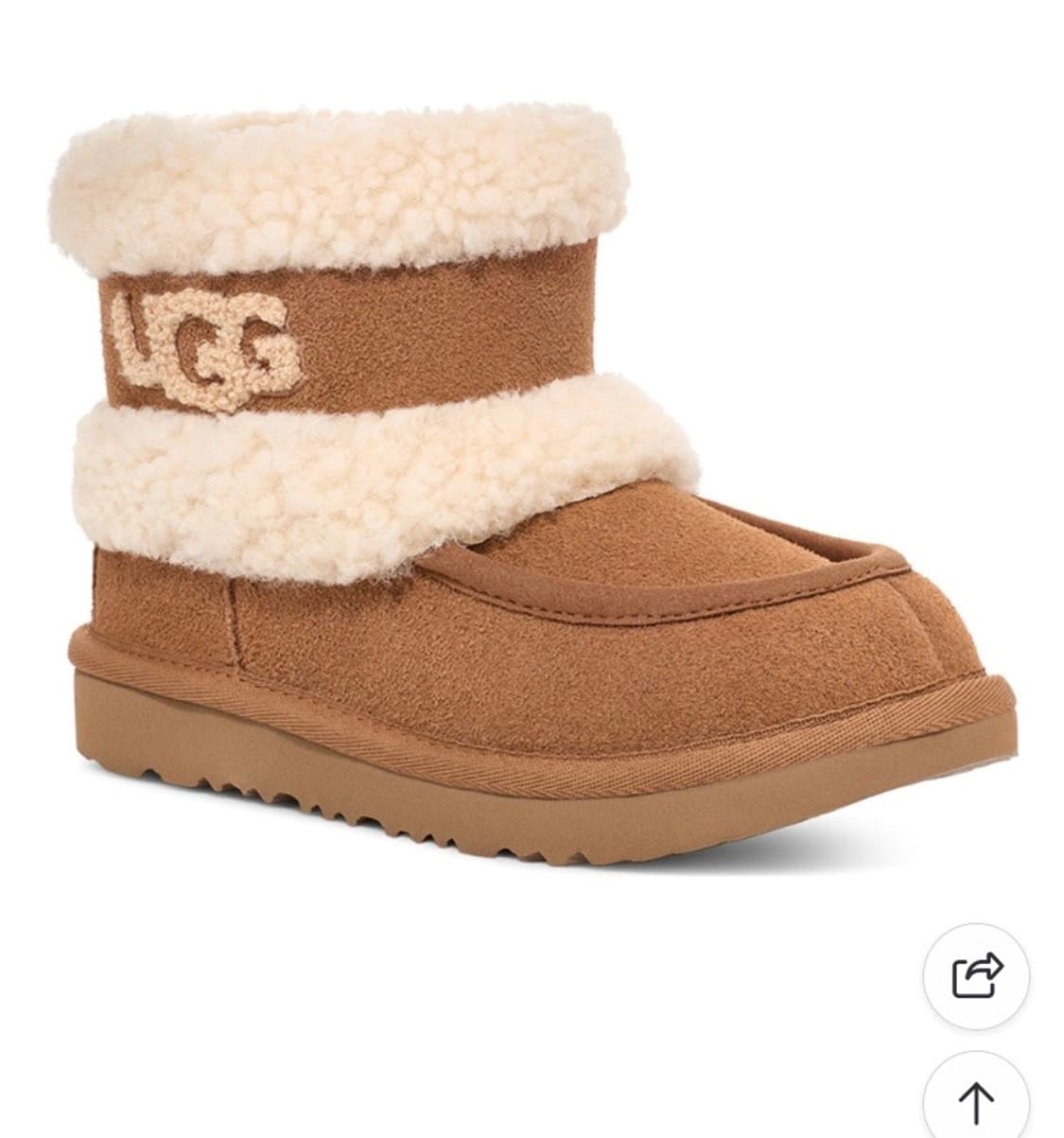 어그 플러피 빅키즈 6사이즈 새상품 상품이미지1