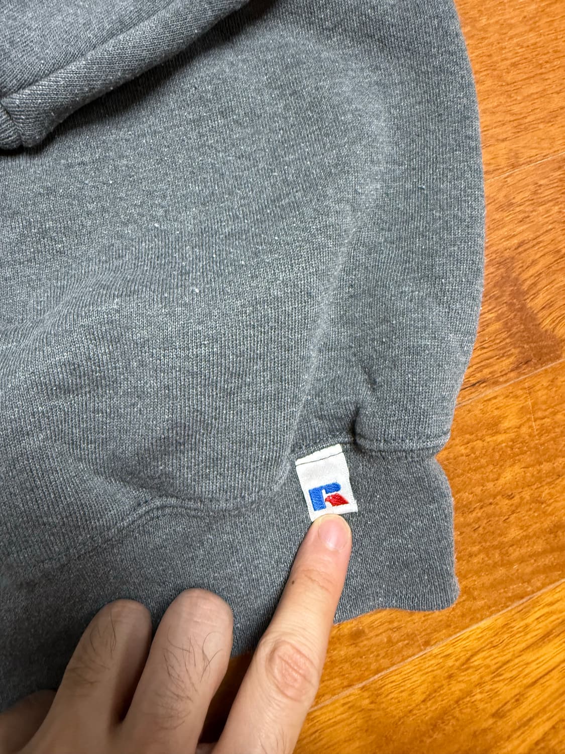 빈티지 러셀 맨투맨 차콜 xl 상품이미지2