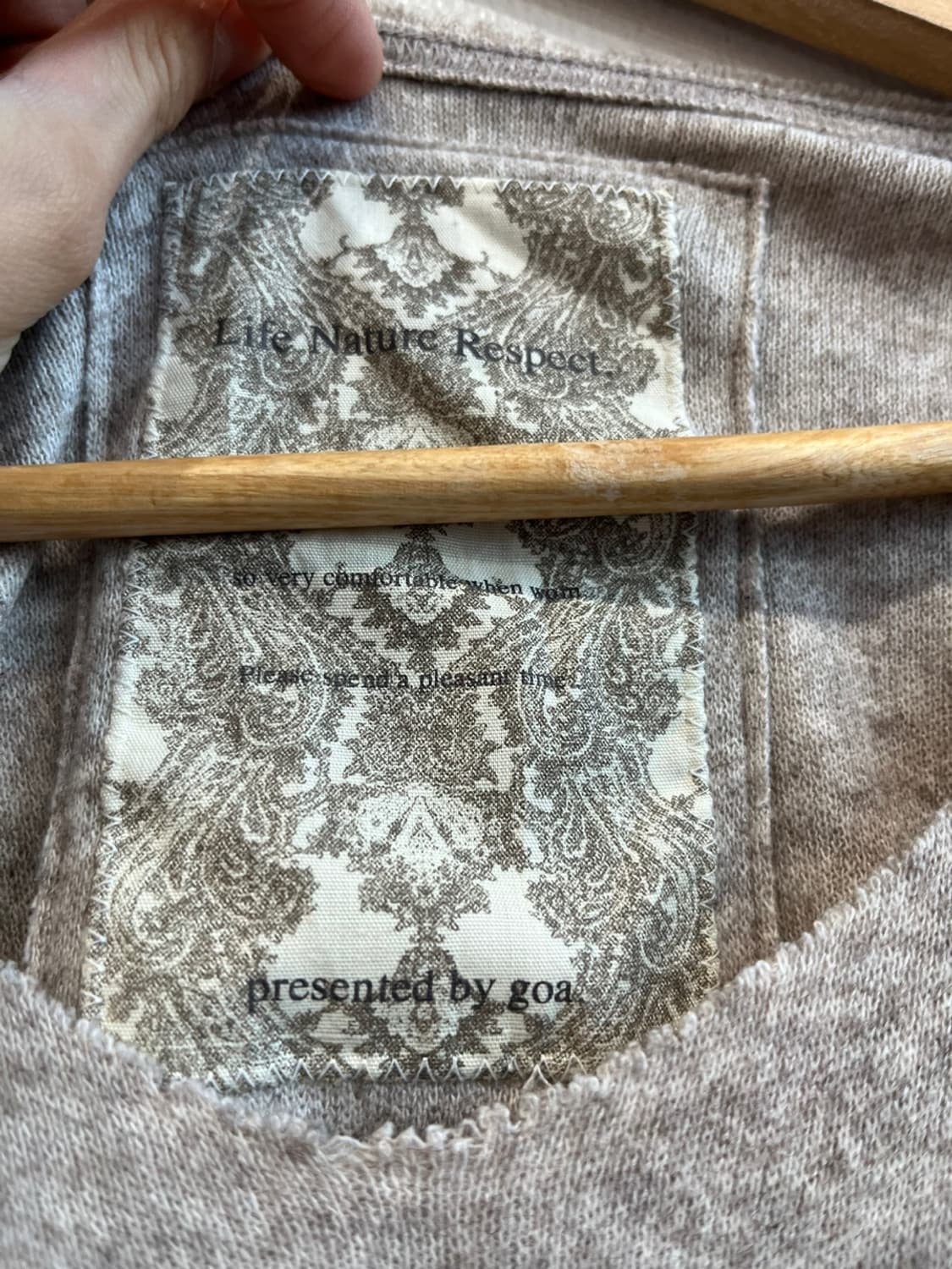 GOA 고아 니트 롱슬리브 상품이미지2