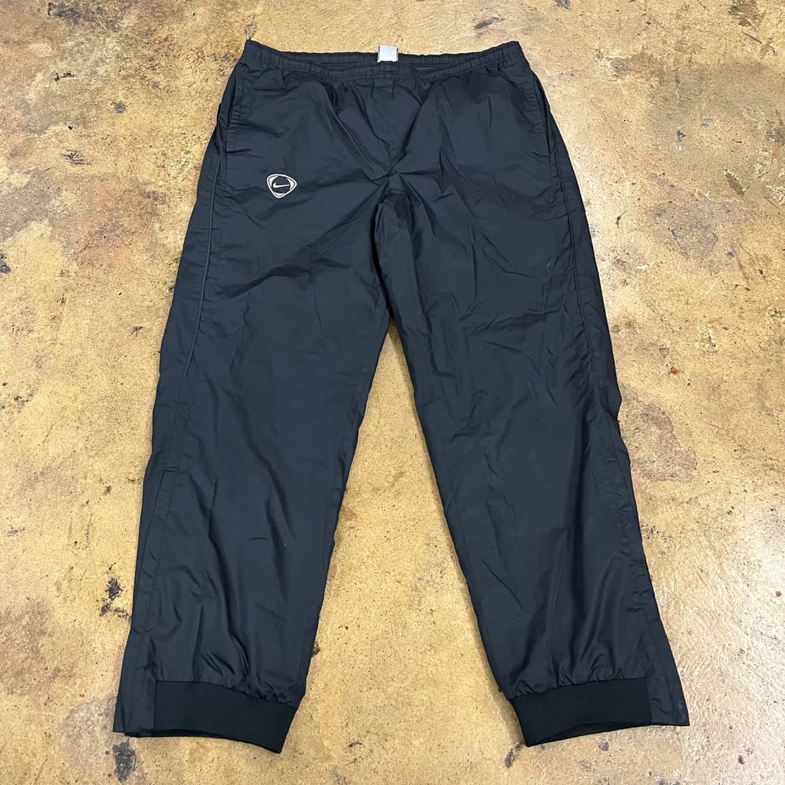 [정품/L] 나이키 블랙 바람막이 트레이닝 바지 b14 상품이미지3