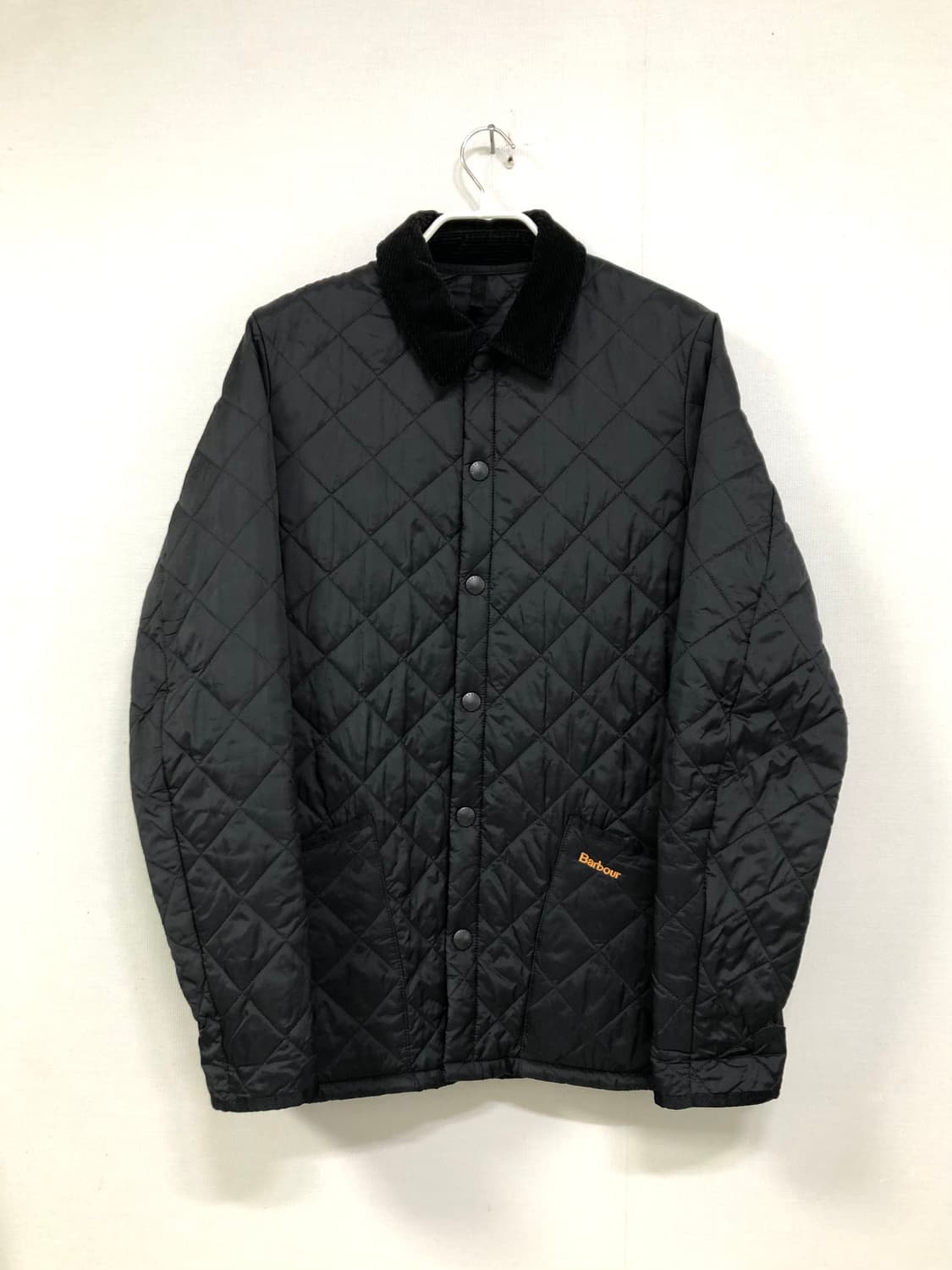 바버 Barbour 코듀로이 퀼팅 헤리티지 리스테일 자켓 _ 블랙 S 상품이미지1
