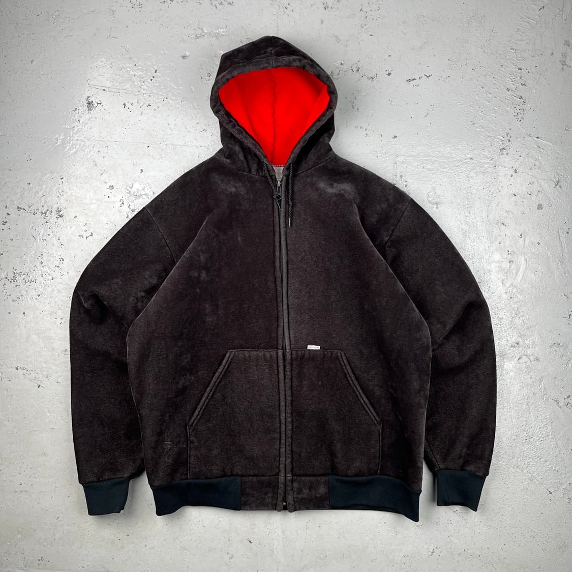 올드 칼하트 러기드 764 벨루어 후드집업 상품이미지1