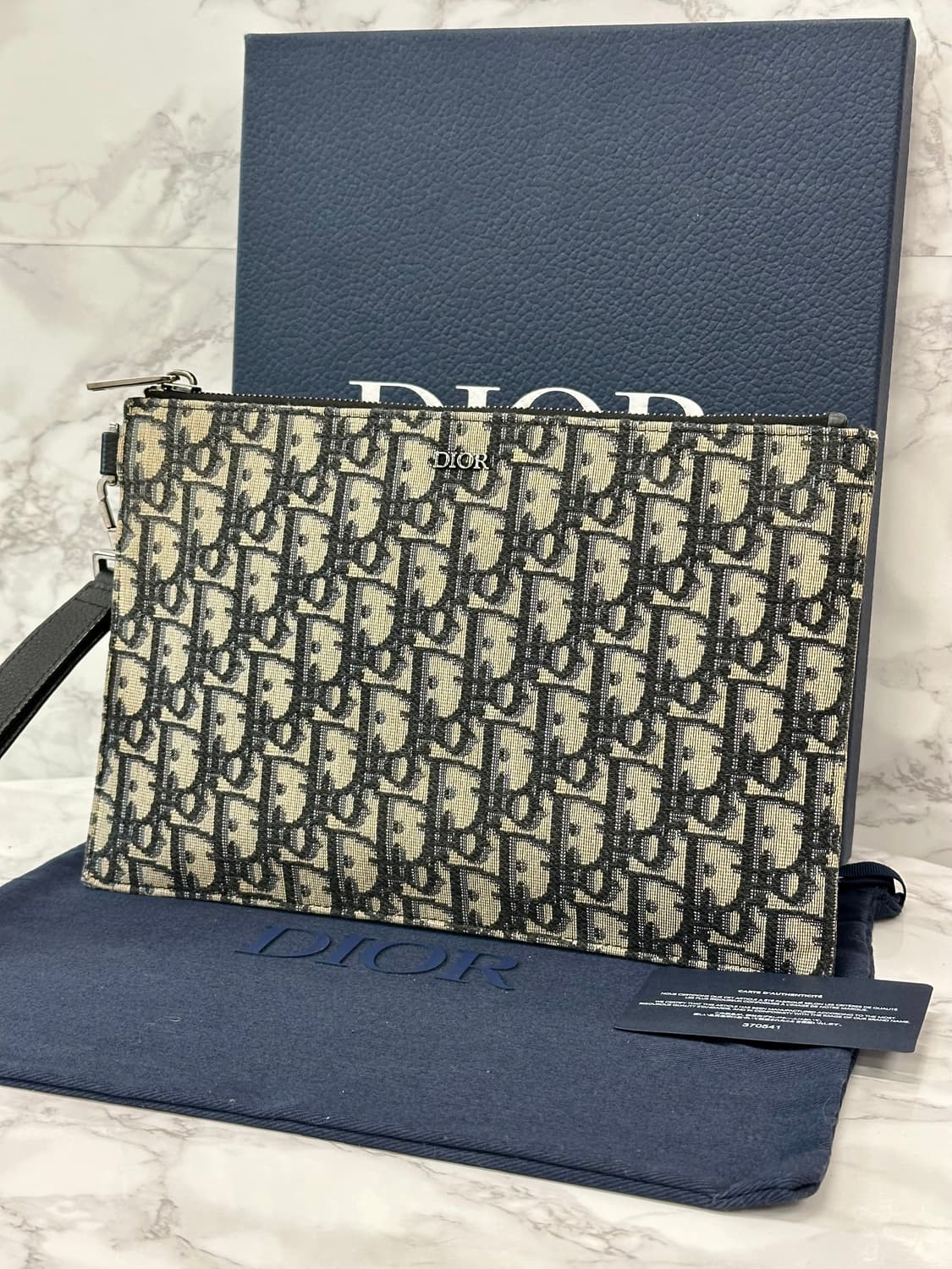 디올 오블리크 A5 클러치 상품이미지2