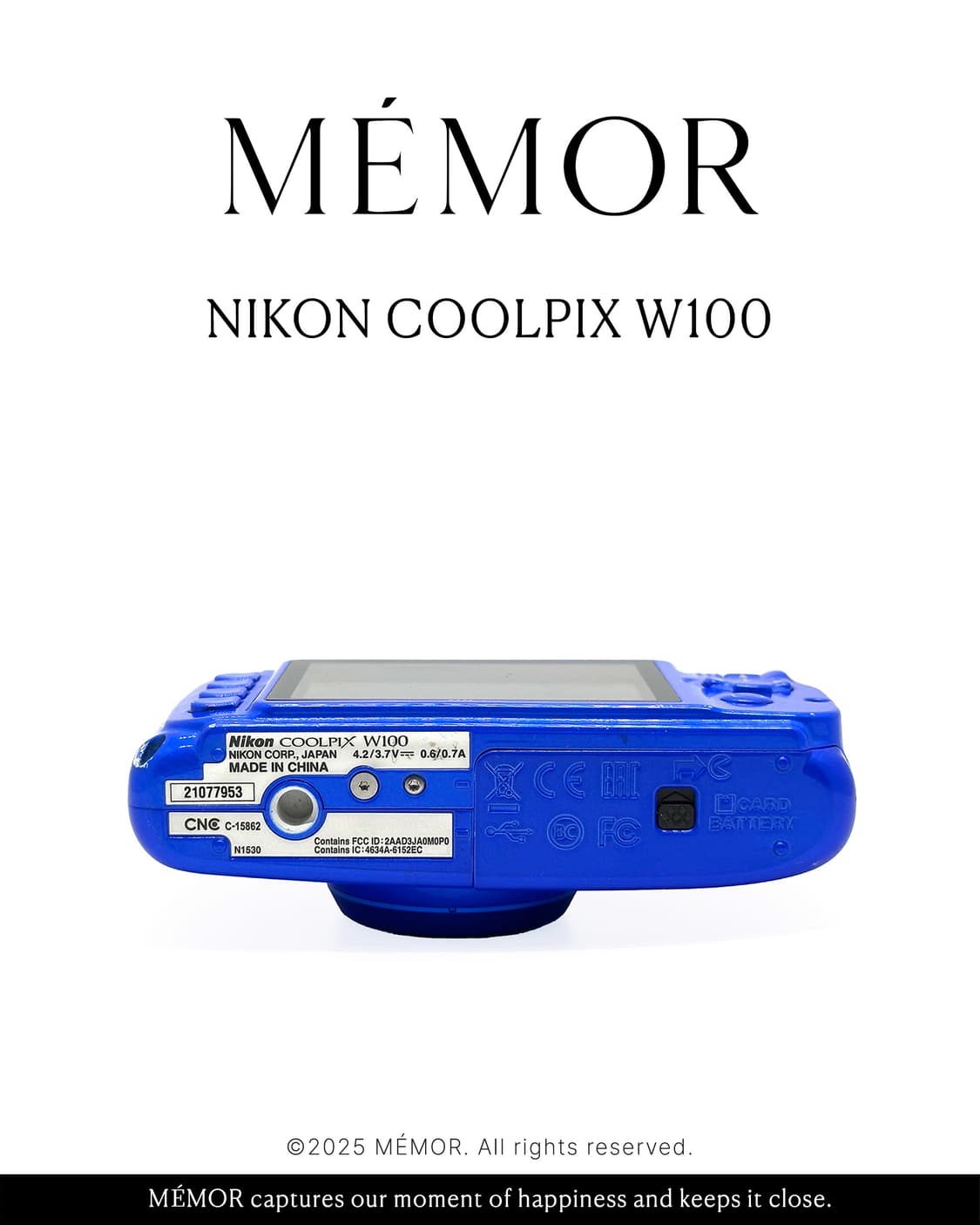 찰스엔터님사용/방수기능💦NIKON COOLPIX W100 니콘 디카 상품이미지4