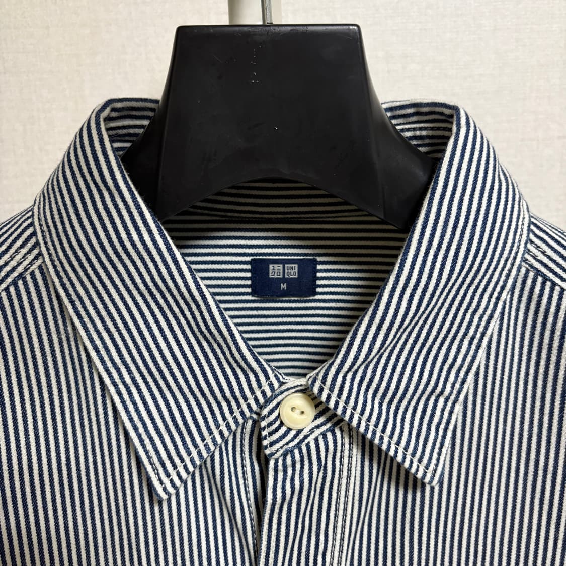 유니클로 히코리 워크셔츠 / M 상품이미지4