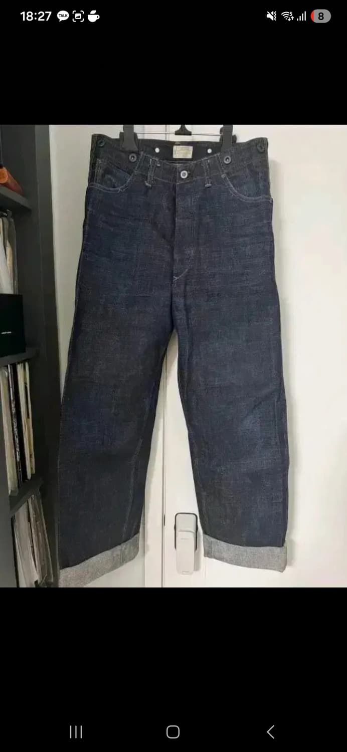 Old Joe 올드조 990 헤비온스데님 34사이즈 (32~33 추천) 상품이미지1