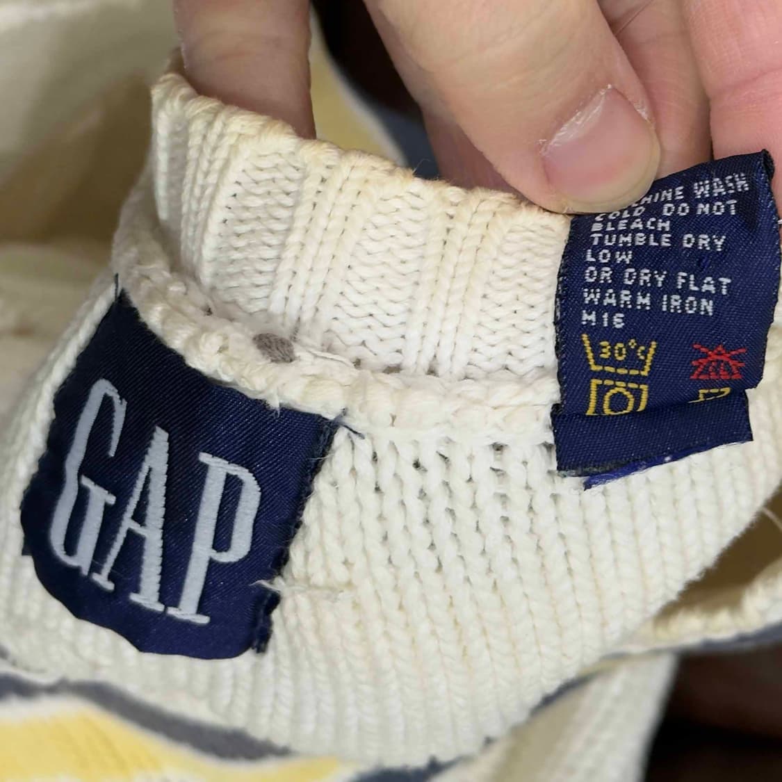 올드 갭 크리켓 니트 UK 상품이미지6