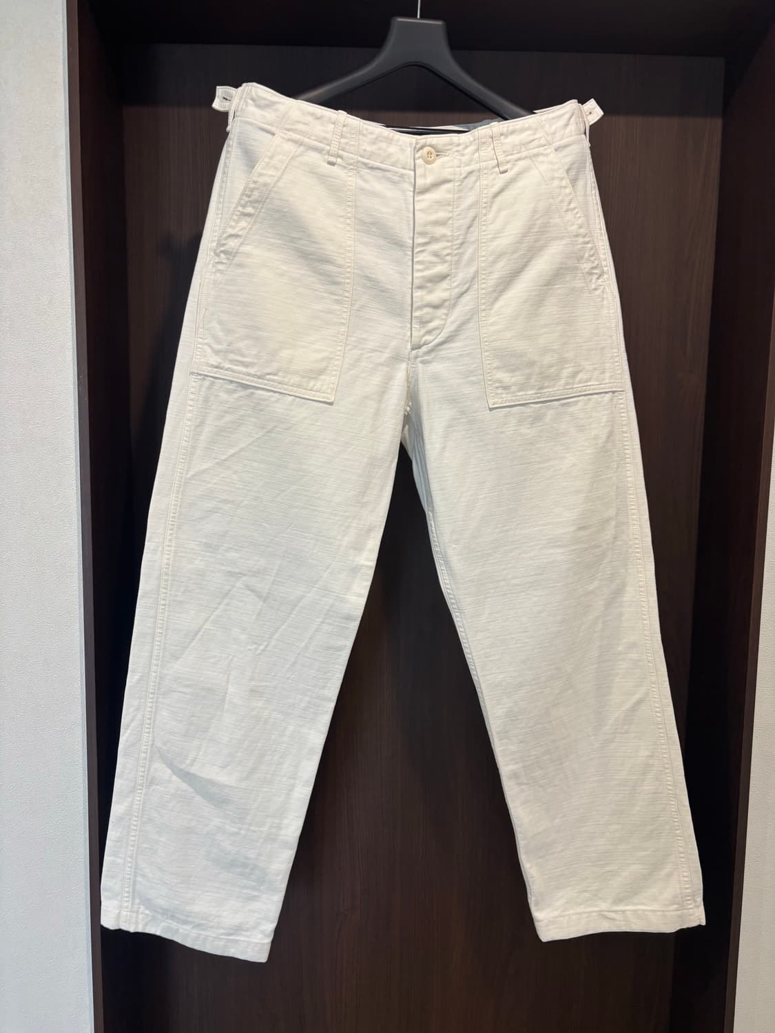 [3, L] 오어슬로우 퍼티그 팬츠 오프화이트 상품이미지1