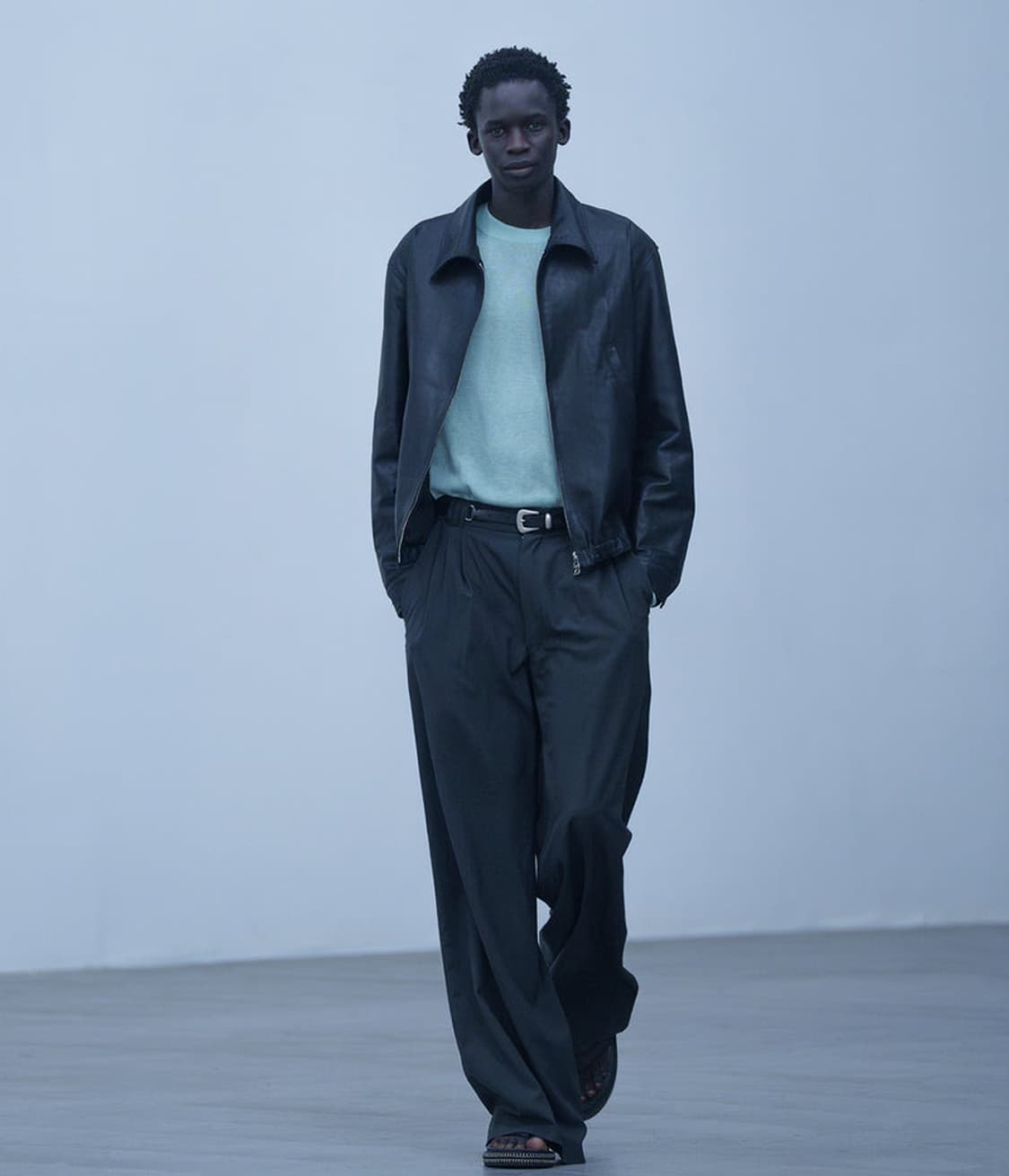 yoke leather zip blouson 상품이미지6