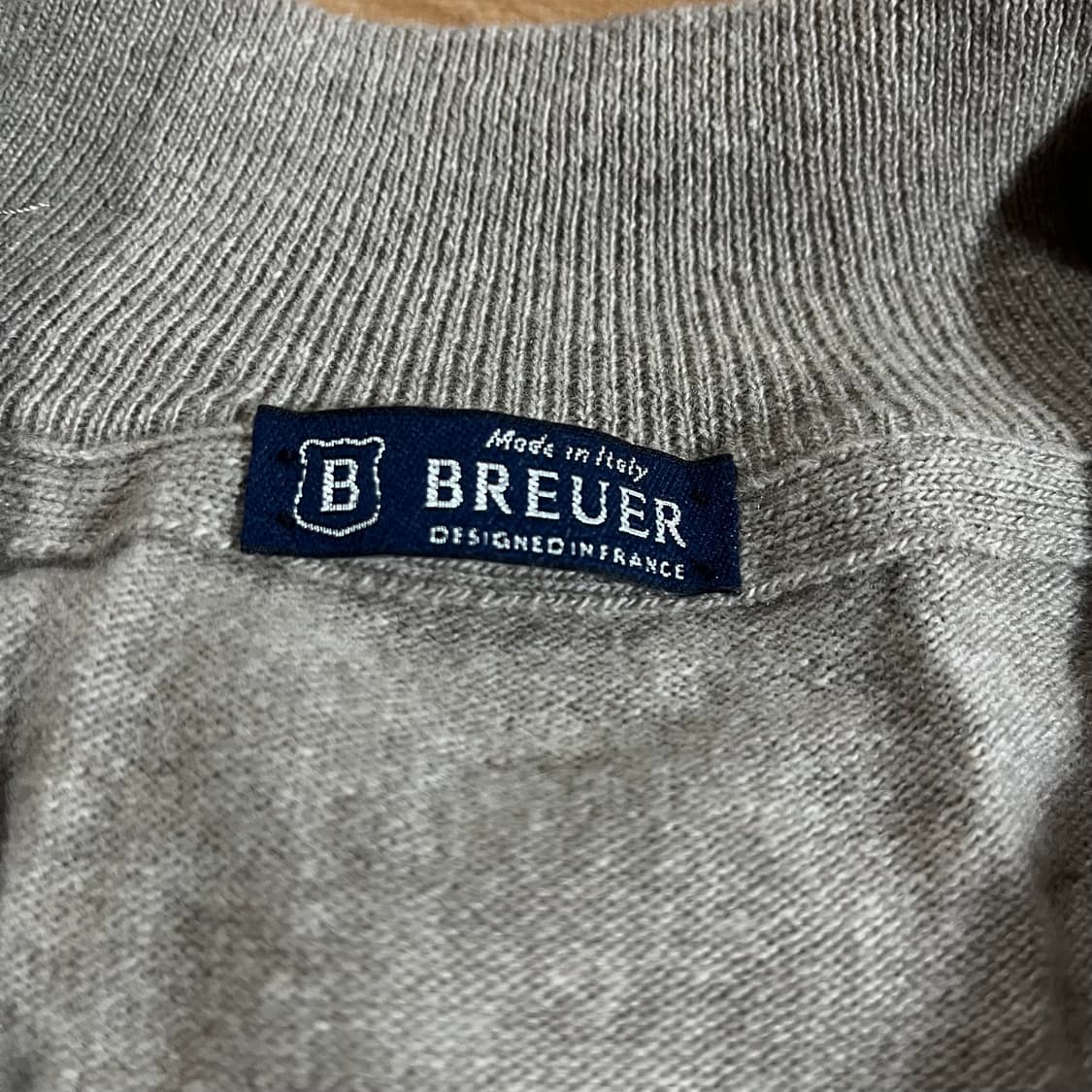 [100] 브로이어 반집업 니트 상품이미지3